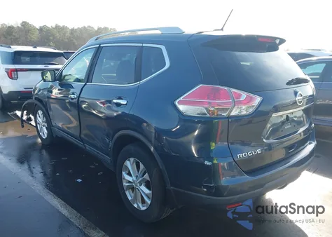 2016 Nissan Rogue Sv z USA, uszkodzony, nr VIN 5N1AT2MM7GC826286